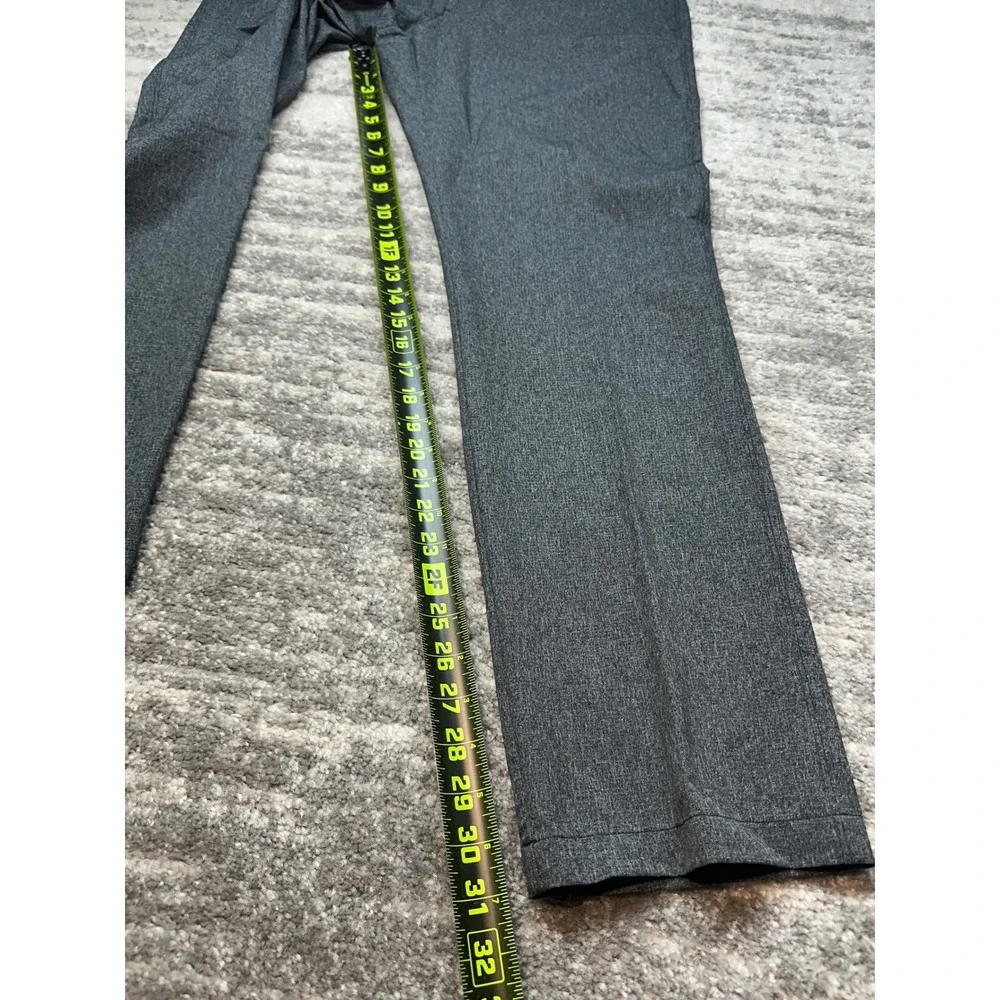 Under Armour Golf Pants Mens 36x32 Gray Performance Heathered Match Play